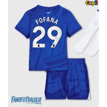 Chelsea Wesley Fofana #29 Echipament de Fotbal Replică 2025-26 Copii Acasa (+ Șorturi)